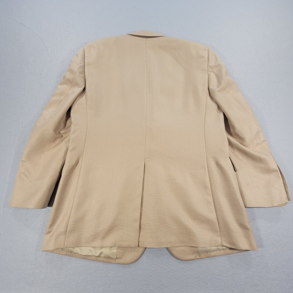 Jos A Bank Sport Coat Signature Collection Silk Camel Hair Blazer Tan Men's‎ 43R - Picture 10 of 10
